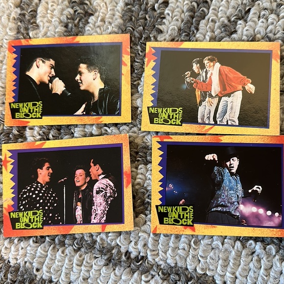Vintage Collectible New Kids on the Block trading cards - Picture 8 of 8